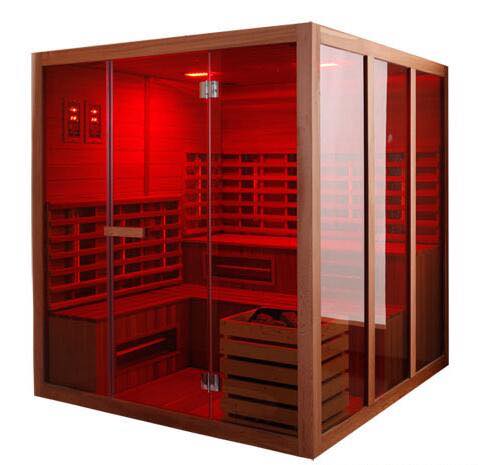 Luxury infrared sauna room,fir sauna room,far infared sauna,SAUNA