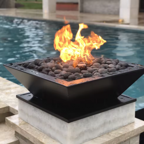 New product-swimming pool fire pits,Pool Surrounding